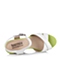 TEENMIX/天美意夏季专柜同款白色绵羊皮女皮凉鞋6MC02BL3