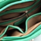 Teenmix/天美意绿色PU配车缝线装饰多功能手袋0782ADX4