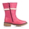 TEENMIX/天美意童鞋专柜同款冬季二层皮桃红女小童童靴骑士靴92789