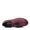 Teenmix/天美意专柜同款秋季紫红色油蜡牛皮女皮鞋6SC24CM4