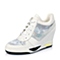 Teenmix/天美意春季专柜同款白色牛皮女单鞋6WI24AM5