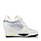 Teenmix/天美意春季专柜同款白色牛皮女单鞋6WI24AM5