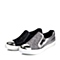 Teenmix/天美意秋季专柜同款银灰色羊皮/织物女单鞋6SD21CM5