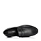 Teenmix/天美意秋季专柜同款黑色牛皮男单鞋62X02CM5