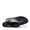 Teenmix/天美意专柜同款冬季黑色软牛皮女中靴L6US6DZ4（皮里）