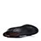 Teenmix/天美意冬季专柜同款黑色小牛皮女短靴6D540DD5