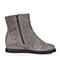 Teenmix/天美意冬季专柜同款灰色羊绒皮女靴6C364DZ5