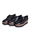 Teenmix/天美意秋季专柜同款黑色牛皮革女单鞋6D920CM5