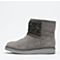 Teenmix/天美意冬季专柜同款灰色剖层牛皮女短靴（绒里）AL50HDD5