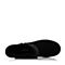 Teenmix/天美意冬季专柜同款黑色剖层牛皮女短靴（绒里）AL50HDD5