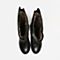 Teenmix/天美意冬季专柜同款黑色牛皮女靴（绒里）6US91DC5