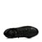 Teenmix/天美意春专柜同款黑色牛皮时尚运动风女皮鞋6WG32AM6