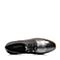 Teenmix/天美意春季专柜同款深灰色牛皮女单鞋6D922AM6