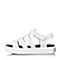 Teenmix/天美意夏季专柜同款白色牛皮女凉鞋6I901BL6