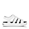 Teenmix/天美意夏季专柜同款白色牛皮女凉鞋6I901BL6