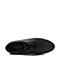 Teenmix/天美意秋季专柜同款黑色牛皮/纺织品女单鞋6M125CM6