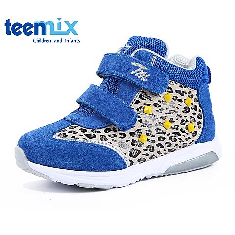 天美意（Teenmix/）16年春季女童新款防滑运动鞋跑步鞋小童DX0059