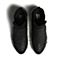 Teenmix/天美意冬季专柜同款黑色羊皮/纺织品女休闲靴6S340DD6