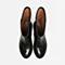 Teenmix/天美意冬季专柜同款黑色牛皮女休闲靴6Q680DG6