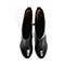 Teenmix/天美意冬季专柜同款黑色牛皮女短靴6VF84DG6