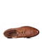 Teenmix/天美意秋季专柜同款棕色牛皮革女皮鞋6M520CM6