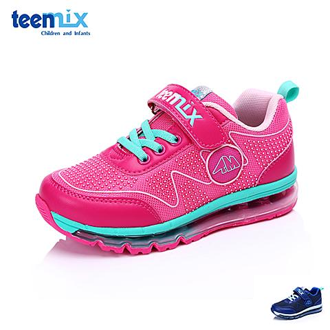天美意（Teenmix）16年秋冬季新款时尚女中童活力时尚轻便防滑运动休闲鞋