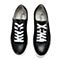 Teenmix/天美意冬季专柜同款黑/黑灰色牛皮/纺织品男单鞋65L03DM6