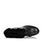 Teenmix/天美意冬季专柜同款黑色牛皮时尚休闲马丁靴女短靴（绒里）6R543DD6