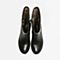 Teenmix/天美意冬季专柜同款黑色牛皮女休闲靴（绒里）6Q680DG6