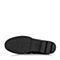 Teenmix/天美意冬专柜同款黑色亮片布女靴（毛里）6R565DZ6