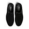 Teenmix/天美意冬季专柜同款黑/黑灰色二层牛皮/织物男休闲靴61G42DD6