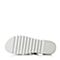 Teenmix/天美意夏季专柜同款白色牛皮复古罗马风女凉靴AM961BB6