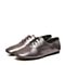 Teenmix/天美意春季专柜同款灰色牛皮女单鞋6W420AM7