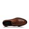 Teenmix/天美意夏专柜同款棕色牛皮商务休闲风系带鞋男单鞋3CU02BM7