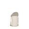 Teenmix/天美意夏专柜同款白色牛皮超高粗跟穆勒鞋女凉拖鞋6K209BT7