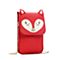 Teenmix/天美意夏红色时尚猫图案手机包女包BY04DBN7