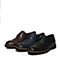 Teenmix/天美意秋专柜同款棕色牛皮英伦风系带鞋男单鞋2CV01CM7