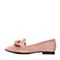 Teenmix/天美意春专柜同款粉色羊绒皮方跟穆勒鞋女单鞋AQ681AQ8