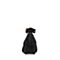Teenmix/天美意春专柜同款黑色羊绒皮粗跟尖头鞋女单鞋AQ691AQ8