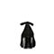 Teenmix/天美意春专柜同款黑色羊绒皮粗跟尖头鞋女单鞋AQ701AQ8