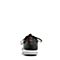 Teenmix/天美意夏专柜同款黑色牛皮舒适平跟系带鞋男单鞋67Q01BM8