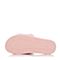 Teenmix/天美意夏专柜同款粉色布/羽毛条舒适平跟女拖鞋CDC03BT8