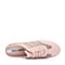 Teenmix/天美意夏专柜同款粉色撞色平跟小白鞋后空女凉鞋6W734BH8