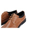 Teenmix/天美意秋专柜同款棕色商务风方跟系带鞋男单鞋2JA01CM8