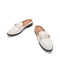 Teenmix/天美意夏新款商场同款米色漆皮牛皮革女皮凉鞋6T534BH9