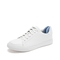 Teenmix/天美意春新品商场同款白/兰色牛皮革女皮鞋板鞋CE826AM9