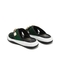 Teenmix/天美意夏新款商场同款绿色复古奢钻女凉鞋拖鞋AU211BT9