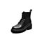 Teenmix/天美意2020冬新款网红粗高跟马丁靴舒适女皮靴MDX12DD0