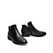 Teenmix/天美意2020冬新款商场同款方跟短靴侧拉链舒适女单绒皮靴CO547DD0