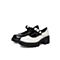 Teenmix/天美意2021秋商场同款玛丽珍女皮单鞋CXG01CQ1